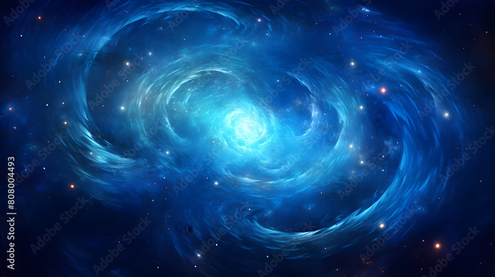 Digital galaxy in blue with stars and spirals in space graphic poster web page PPT background Digital galaxy in blue with stars and spirals in space graphic poster web page PPT background