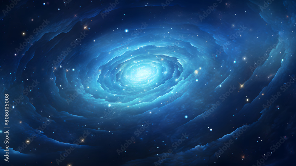 Digital galaxy in blue with stars and spirals in space graphic poster web page PPT background Digital galaxy in blue with stars and spirals in space graphic poster web page PPT background