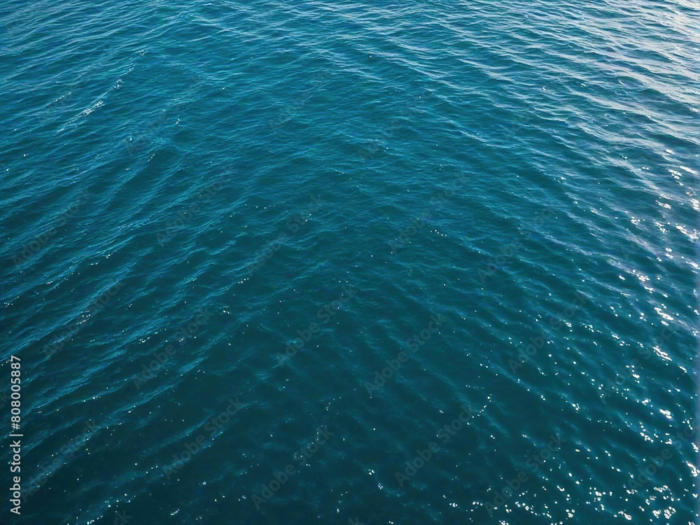 Obraz premium blue water surface