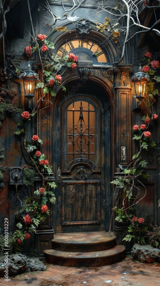 Fototapeta premium Enhancing theatrical set design with detailed 3D-printed props.