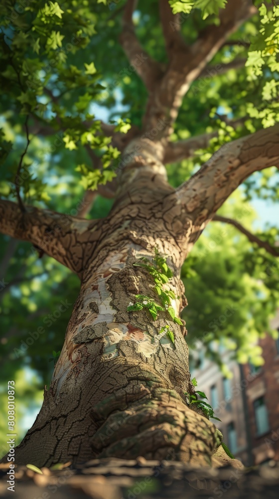Heritage tree preservation in urban planning â€“ Historic nature.