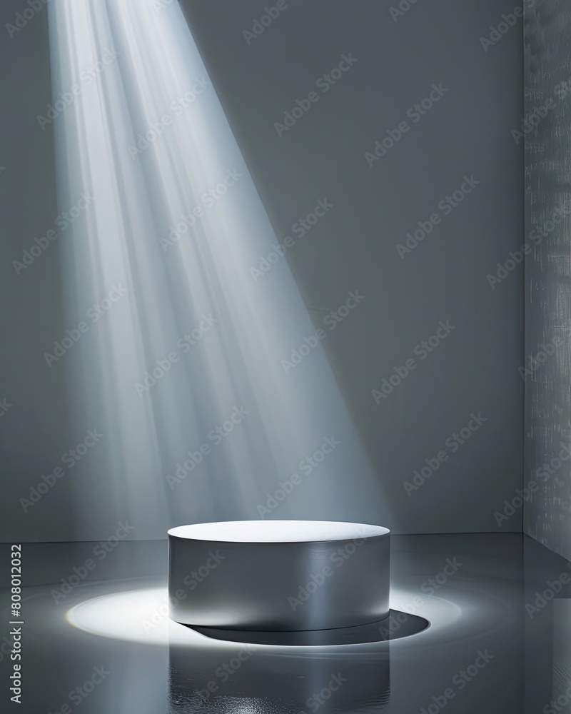 Podium with spotlights. Product presentation background. Podium with spotlights. Product presentation background.