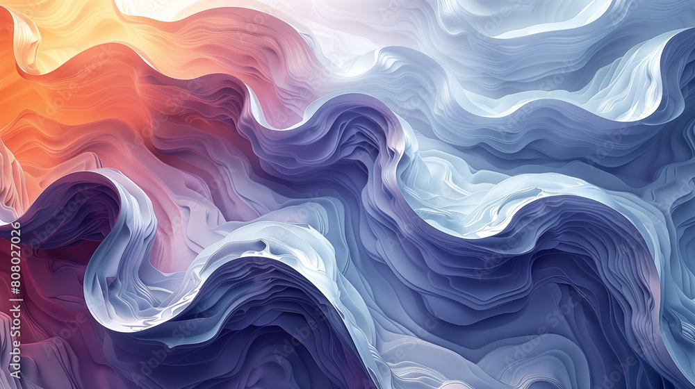Fototapeta premium Abstract 3D Design Background .