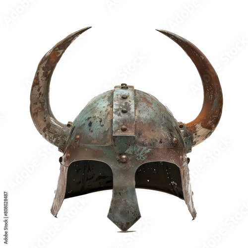 A helmet with a metal frame and a metal rim