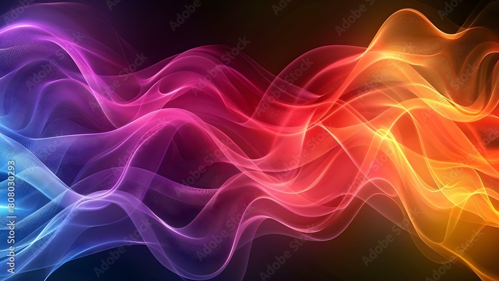 Vibrant D Gradient Waves with Volumetric Lighting for Design Projects. Concept Graphic Design, Volumetric Lighting, Gradient Art, Vibrant Colors, 3D Waves Vibrant D Gradient Waves with Volumetric Lighting for Design Projects. Concept Graphic Design, Volumetric Lighting, Gradient Art, Vibrant Colors, 3D Waves