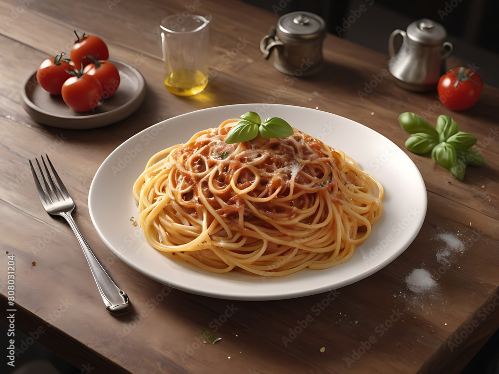 Spaghetti Pasta Noodles Italian Cuisine Spaghetti Pasta Noodles Italian Cuisine