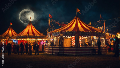 Twisted Circus of Halloween, Dare to Enter the Haunted Big Top