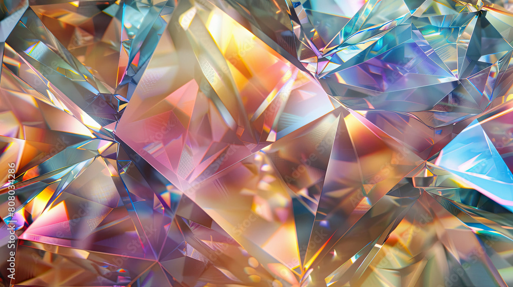 Crystal prism diamond background overlay digital art reflection Crystal prism diamond background overlay digital art reflection