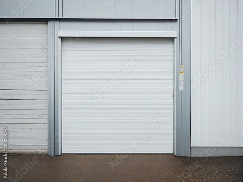 door with shutters