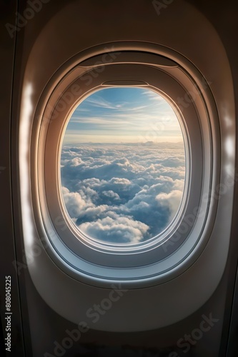 Skybound Perspective  View from Inside the Aircraft Window