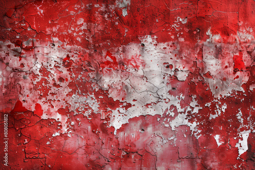Abstract Grunge Texture Background. Red graffiti. Art banner background