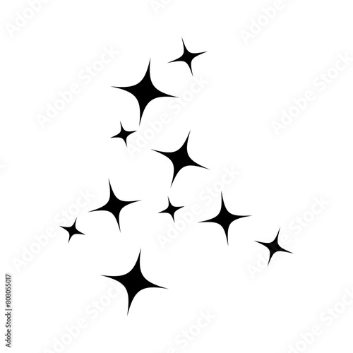 Scattered Stars Aesthetic Decoration 