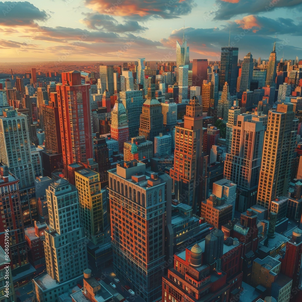 Fototapeta premium New York Cityscape