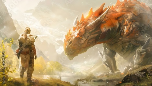 Background art for roleplaying video games featuring immersive game art. Concept Fantasy Worlds, Detailed Landscapes, Atmospheric Settings, Mythical Creatures, Epic Battles