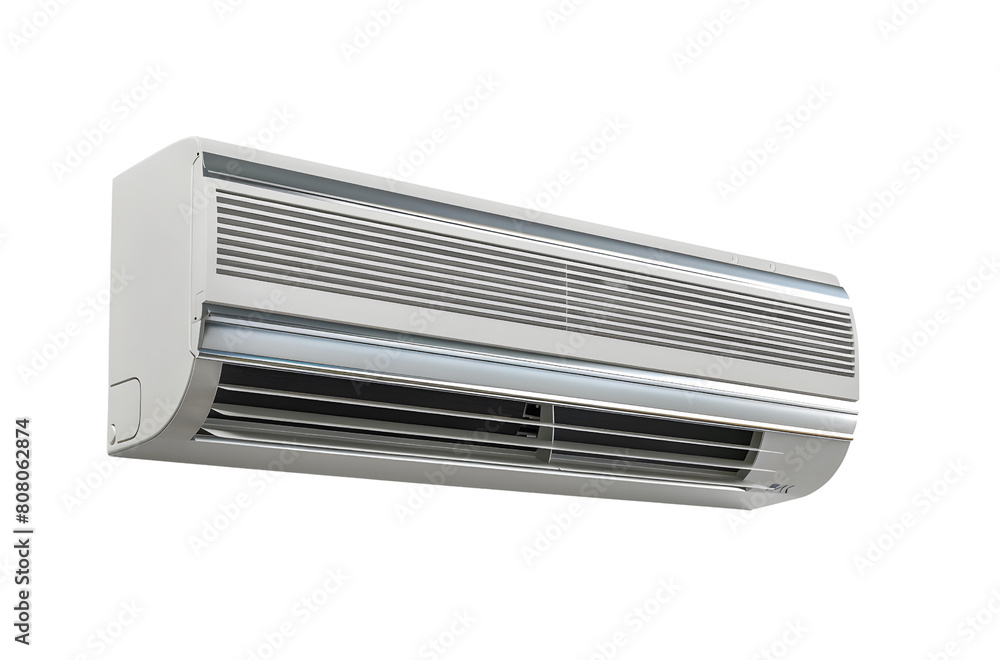 White Air Conditioner Unit, Left Side White Air Conditioner Unit, Left Side