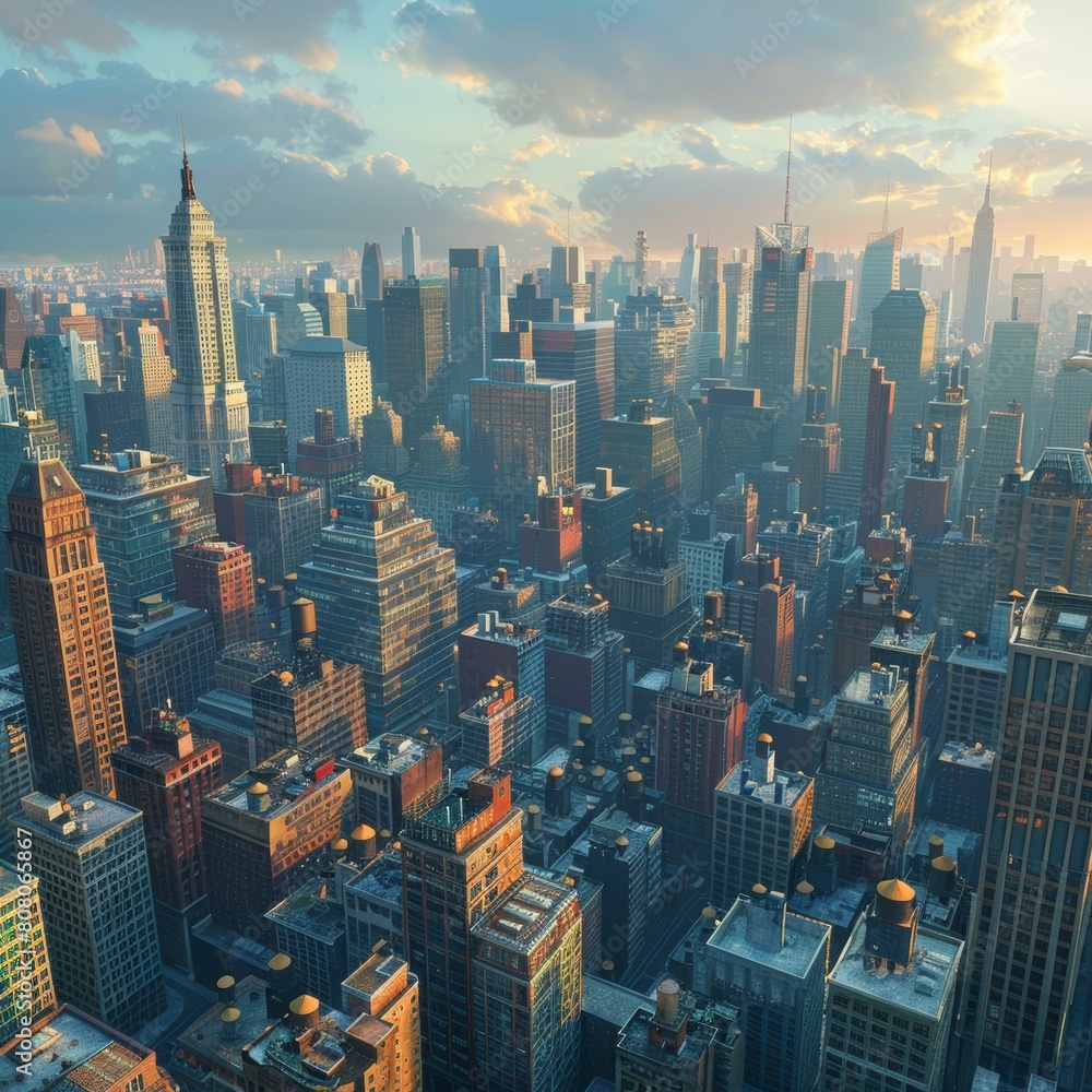 Obraz premium New York Cityscape Photography