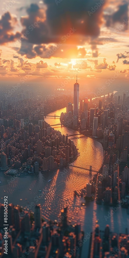 New York City from above New York City from above