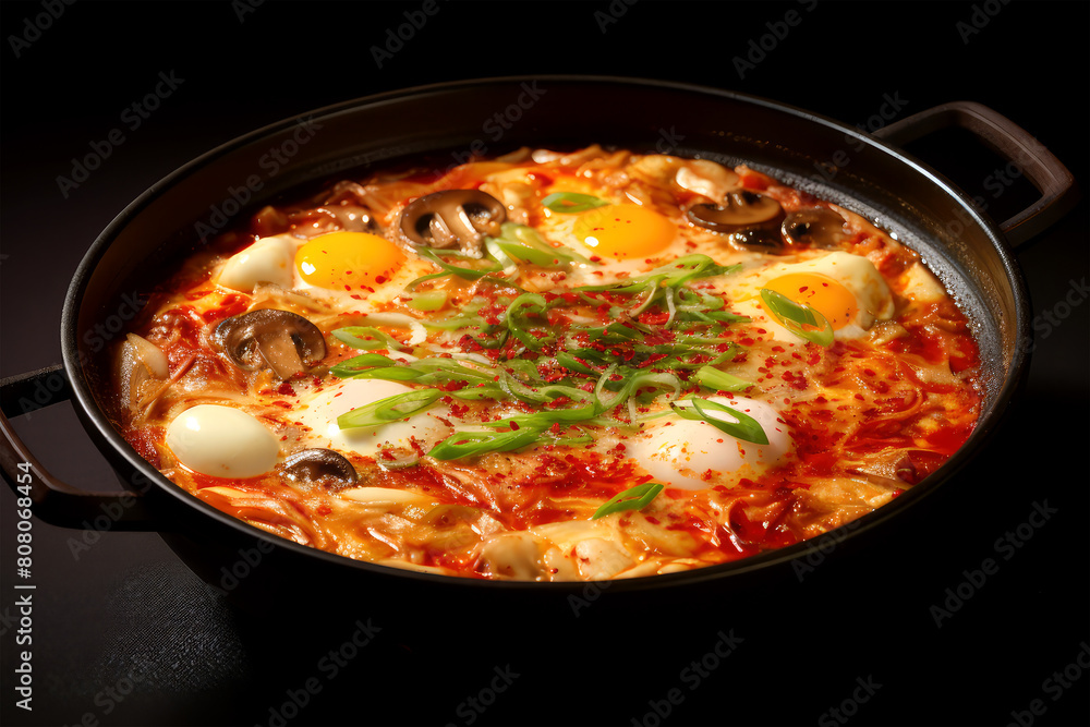 soup korea on background soup korea on background