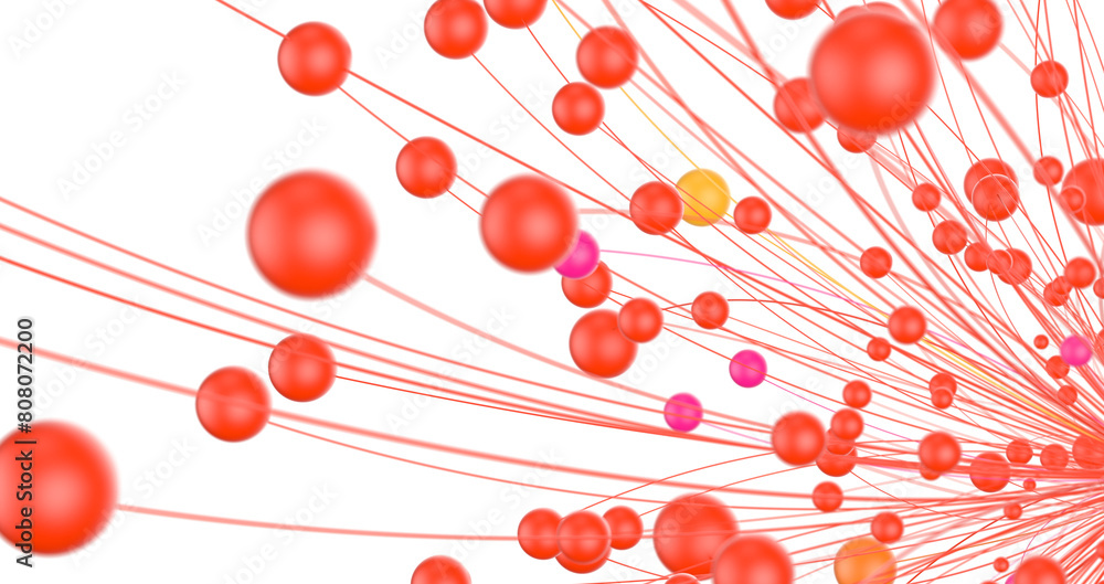 Futuristic geometric double data flow background with connecting dots and lines. Abstract digital Futuristic geometric double data flow background with connecting dots and lines. Abstract digital