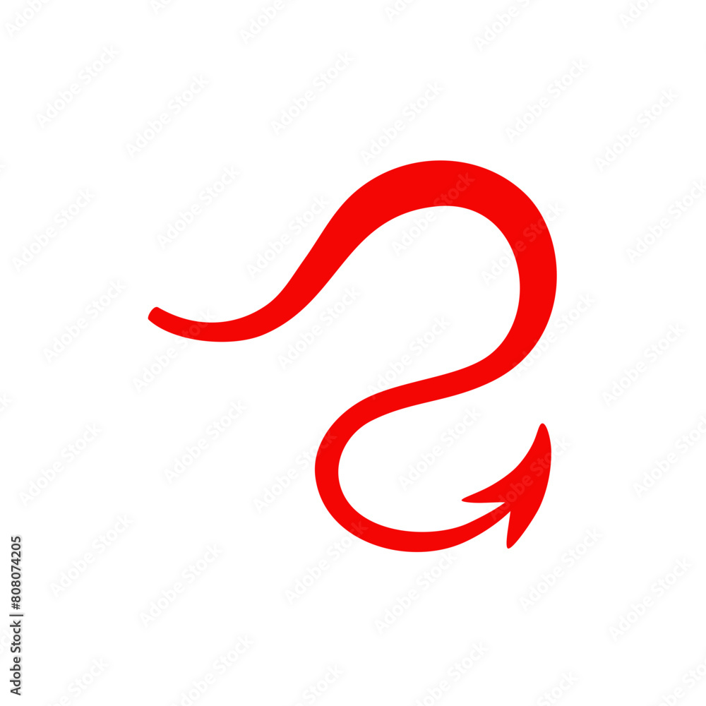 Red Devil Tail With Arrow Red Devil Tail With Arrow