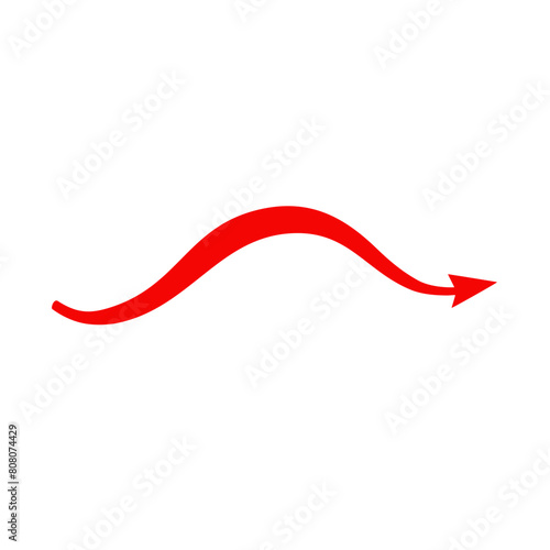 Red Devil Tail With Arrow 