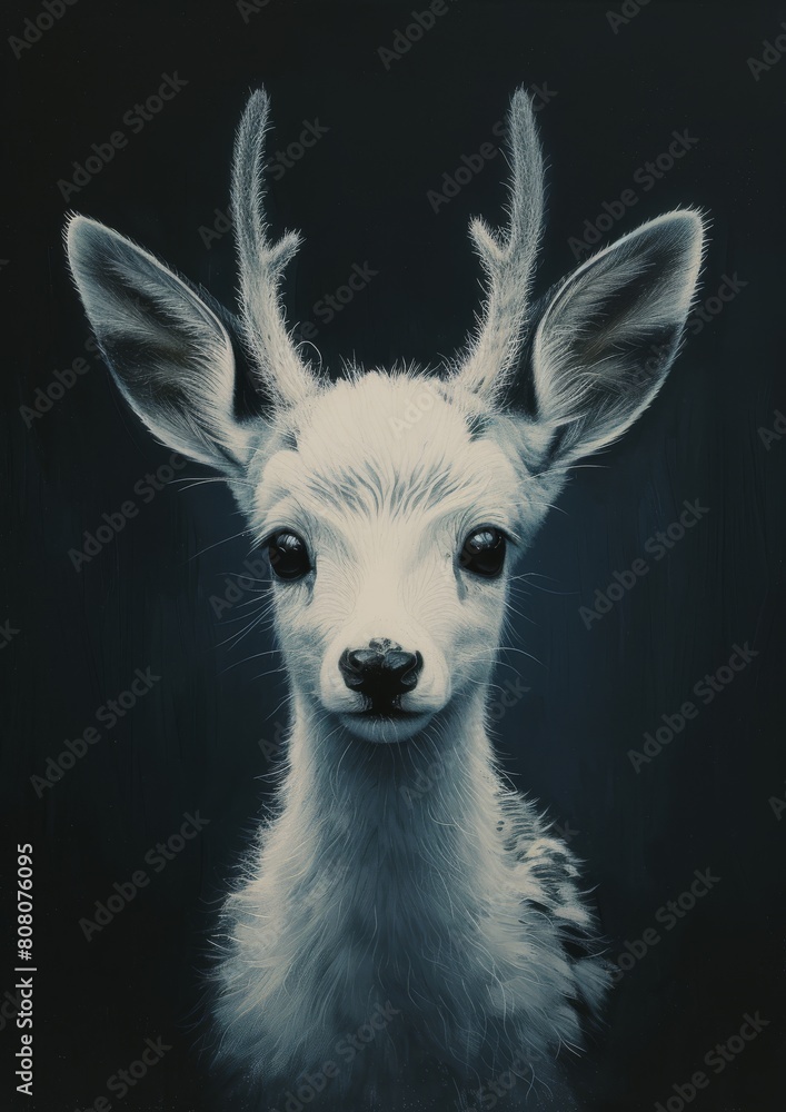 Obraz premium Super Cute Animal Illustrations Transform Your Baby's Nursery into a Modern, Enchanting Haven - Discover the Magic Today. Whimsical Wonderland.