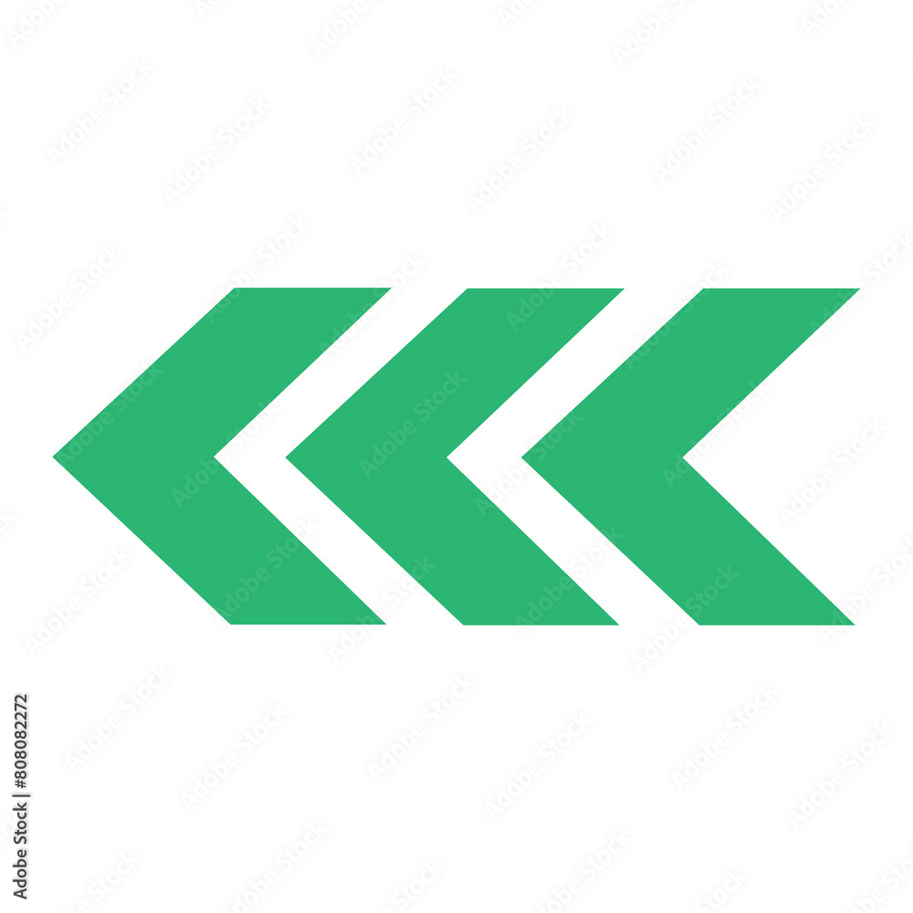 Arrow left icon design illustration. Arrow left icon design illustration.