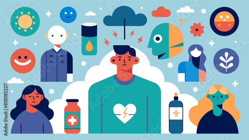 A diverse collection of coping mechanisms guided by the calming and introspective effects of ketamine therapy to help individuals cope with anxiety.