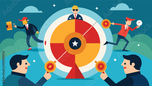 A game called Spin Doctor Shootout challenges players to use their aim and quick thinking to defend themselves against a barrage of misleading.