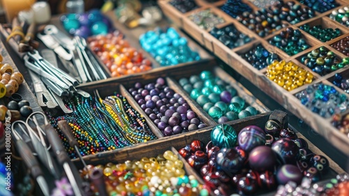 Tools for Making Jewelry and Beads for Displaying Jewelry