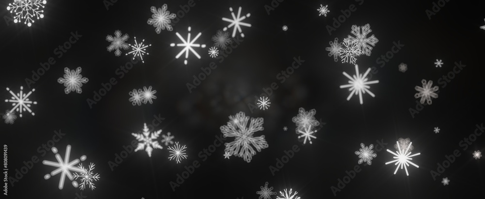 Snowflakes - golden openwork shiny snowflakes, star, 3D rendering. Snowflakes - golden openwork shiny snowflakes, star, 3D rendering.