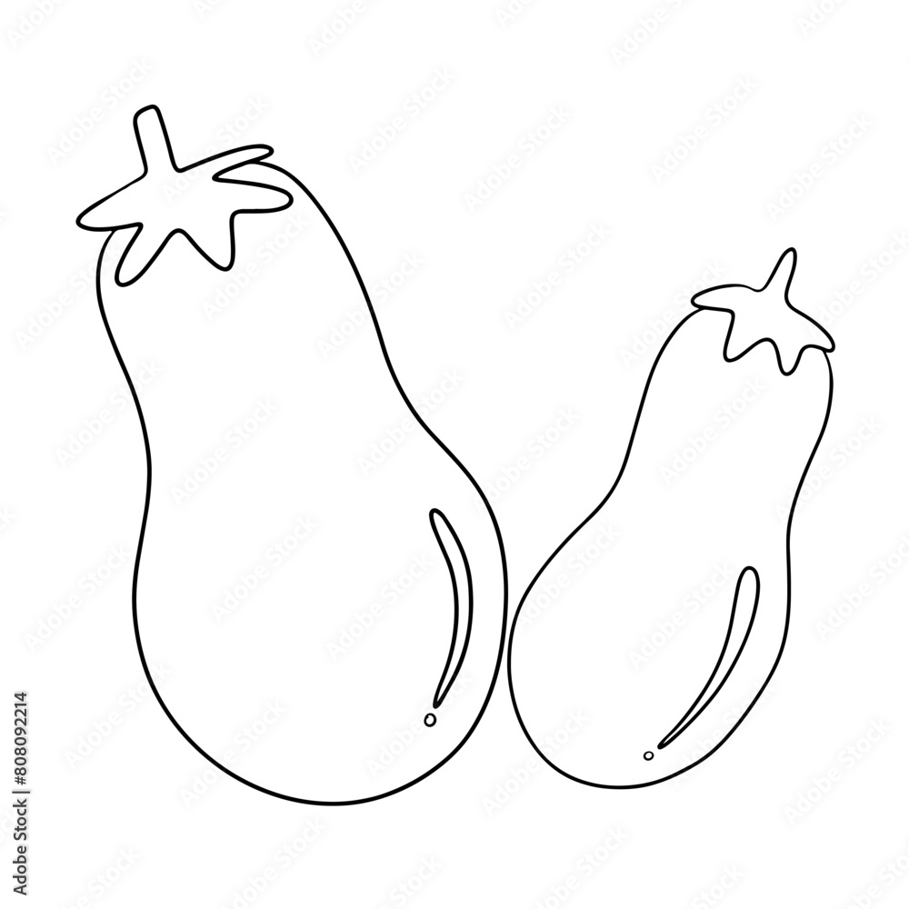 continuous line drawing of papaya fruit isolated on transparent background. Vector illustration continuous line drawing of papaya fruit isolated on transparent background. Vector illustration