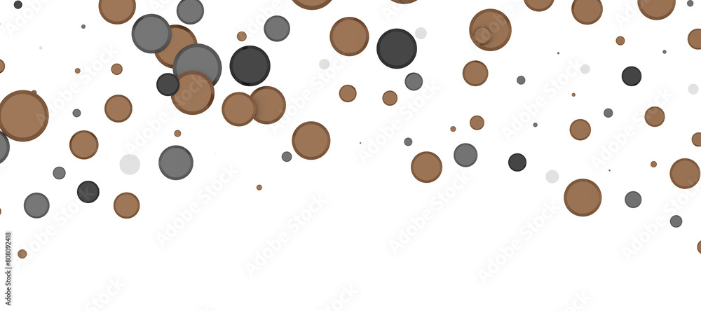 Sprinkle of Success: Spectacular 3D Illustration Showcasing Cascading gold Confetti Sprinkle of Success: Spectacular 3D Illustration Showcasing Cascading gold Confetti