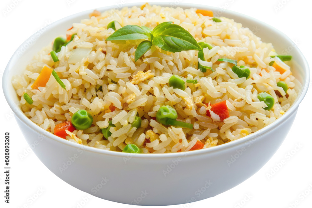 Fried Rice isolated on transparent background Fried Rice isolated on transparent background