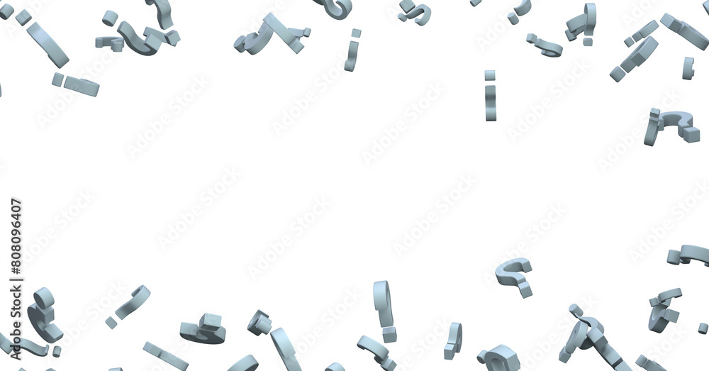 colored question marks background concept. 3D Rendering. colored question marks background concept. 3D Rendering.