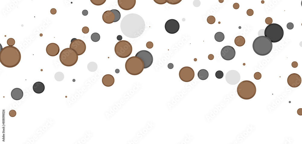 Colorful confetti on white background Colorful confetti on white background