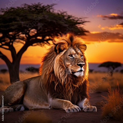 Diverse wildlife in their natural habitat. From majestic predators to colorful birds, the artwork captures the beauty and authenticity of these animals in a realistic and immersive environment