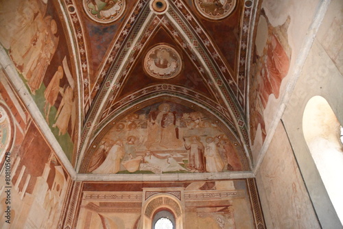 Wallpaper Mural Soffitto decorato della Abbazia di San Galgano (Chiusdino- Siena). Torontodigital.ca