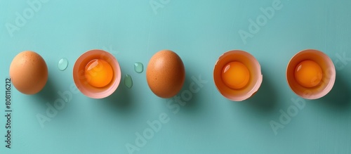 boil chicken eggs with different cooking times and stages of readiness boiled chicken eggs