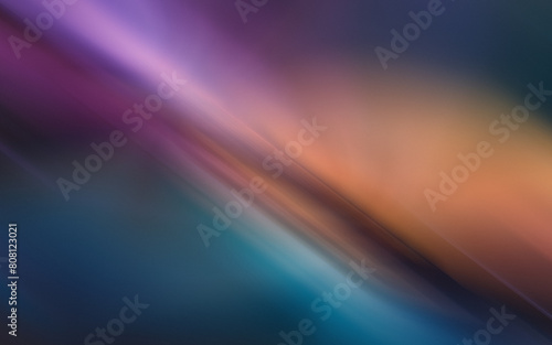 Abstract Colorful Dark Blue Gradient Background Blurred Wallpaper Grainy Defocused blur Backdrop