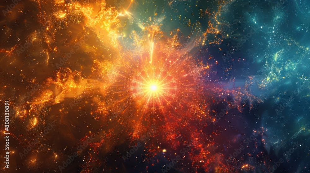 Naklejka premium Background in abstract spirituality