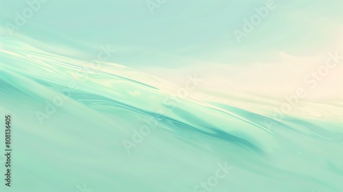 A smooth gradient evolving from icy blue to pale mint green, resembling a refreshing arctic breeze