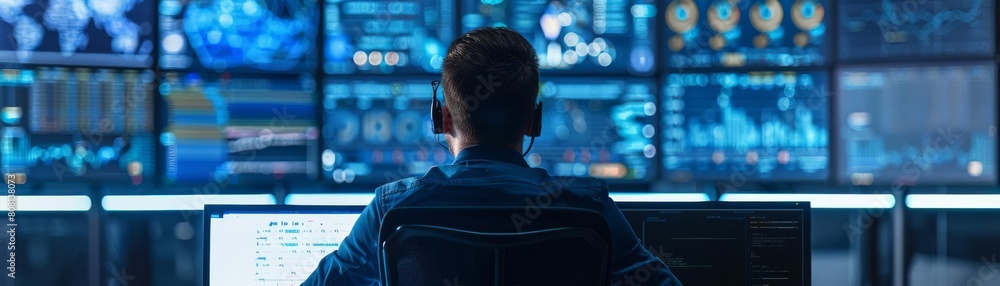 A cybersecurity hub where specialists oversee the safety and security of a largescale webinar platform, emphasizing the importance of cyber defense A cybersecurity hub where specialists oversee the safety and security of a largescale webinar platform, emphasizing the importance of cyber defense