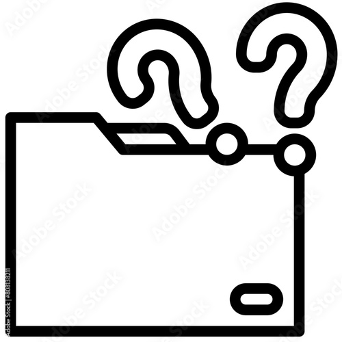 folder,question mark,faq,communications,help,file.svg