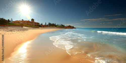 A Bright Day at Cottesloe Beach. Concept Beach Photoshoot, Summer Vibes, Seaside Fun