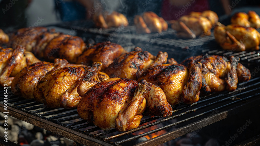 Gegrilltes Hähnchen - Grilled chicken Gegrilltes Hähnchen - Grilled chicken