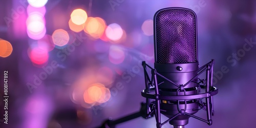 Highquality microphone for podcasting streaming interviews and music recording in studios. Concept Microphones  Podcasting  Streaming  Interviews  Music Recording  Studios