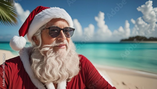 santa clause on vacation