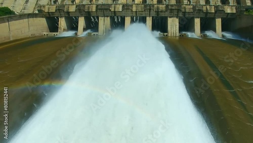 TARBELA DAM, The dam is at a narrow spot in the Indus River valley, named after the town of Tarbela in the Haripur District of Hazara Division, Pakistan. photo