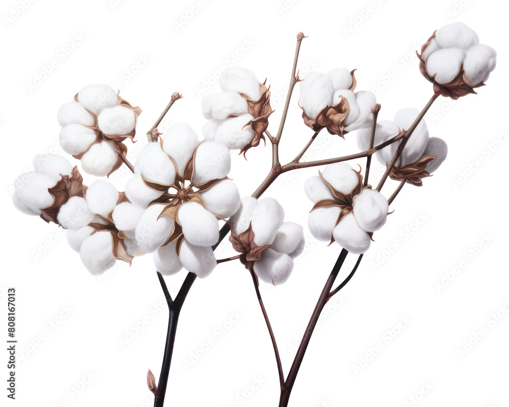 PNG Cotton white white background inflorescence. PNG Cotton white white background inflorescence.